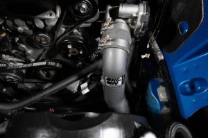 Ford Mustang Charge Pipe Kit - K&N Engineering - Gunmetal Gray - `15-`22